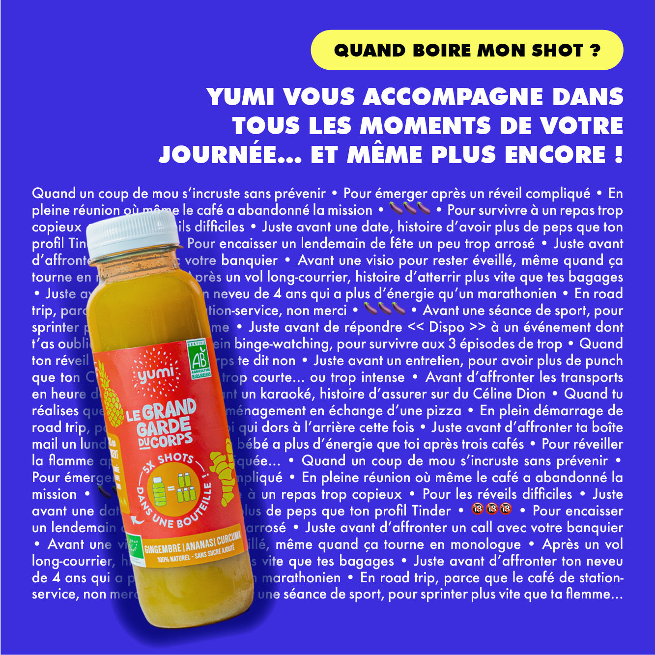 Coffret de maxishots : Grand Garde du Corps