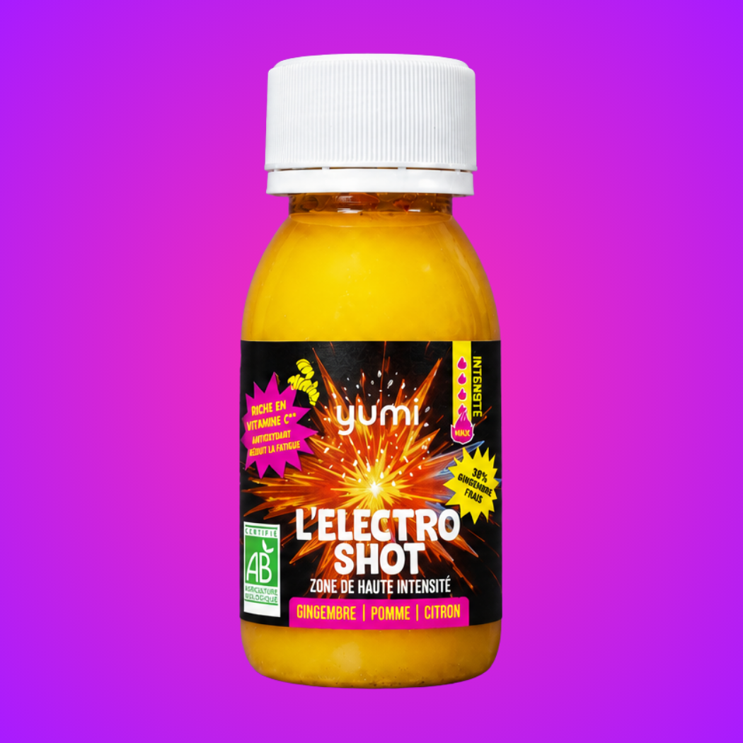 Coffret de shots de gingembre : L'Electroshot