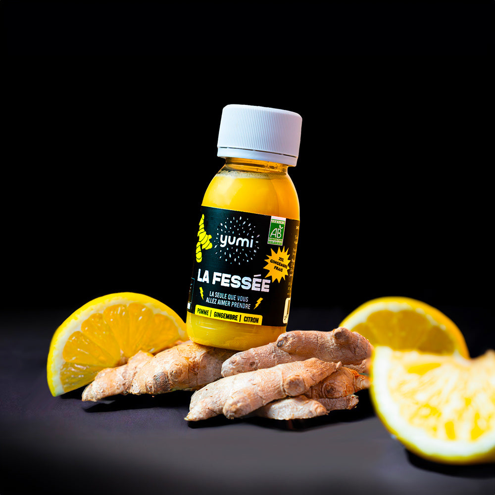 Coffret de shots de gingembre : La Fessée