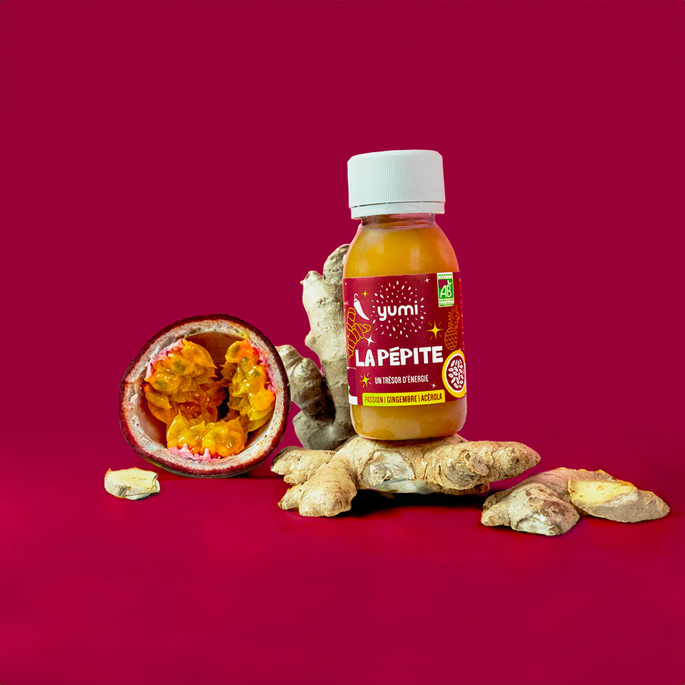 Coffret de shots de gingembre : La Pépite