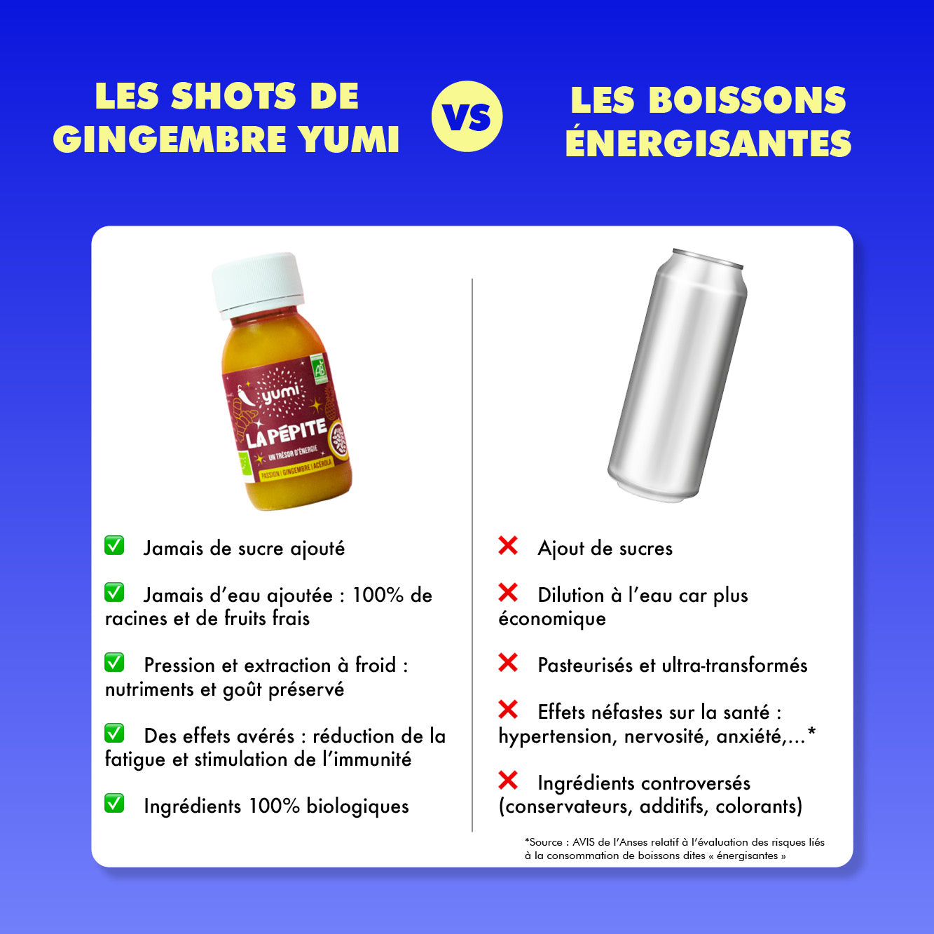 Coffret de shots de gingembre : La Pépite