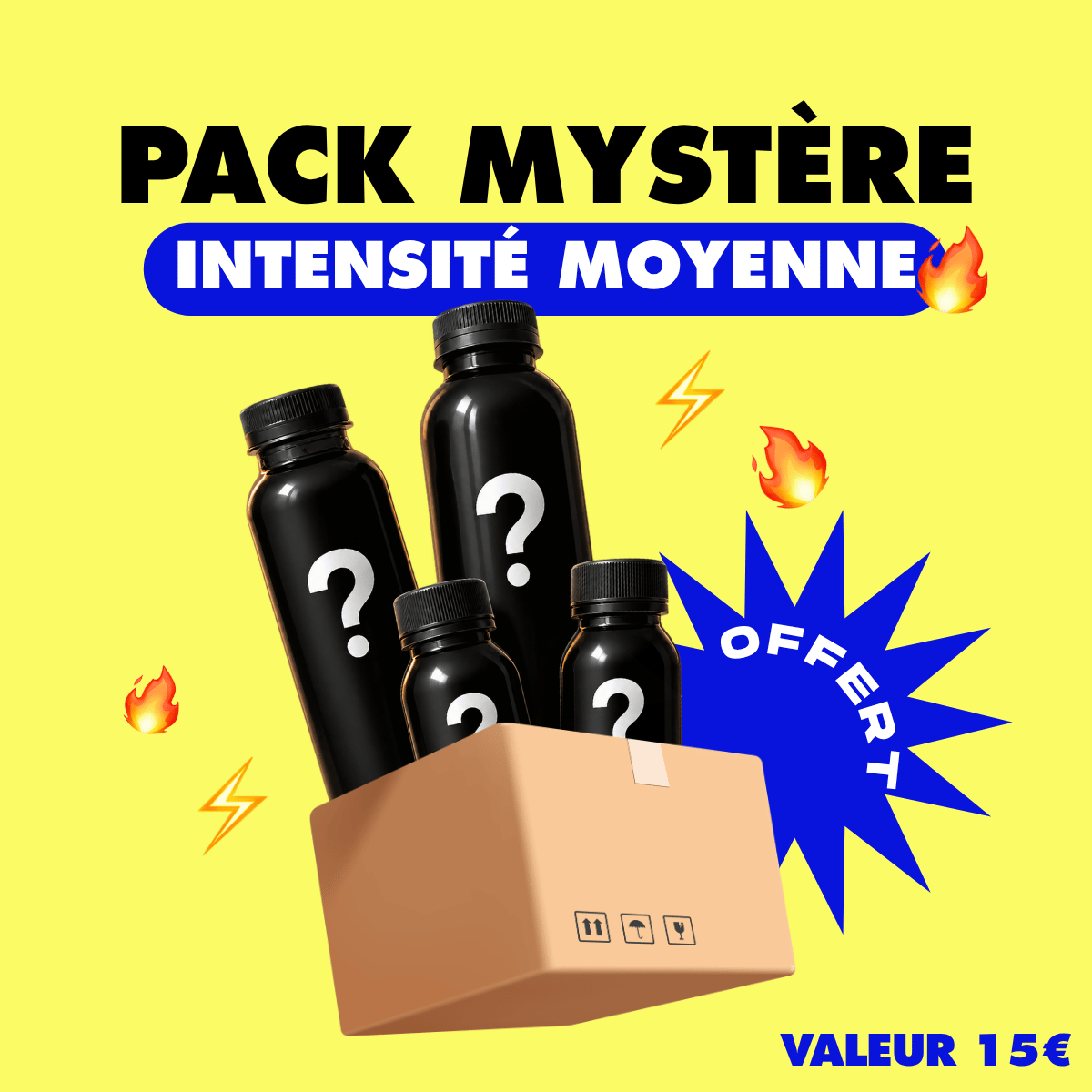 PACK MYSTÈRE x INTENSITÉ MOYENNE 🔥