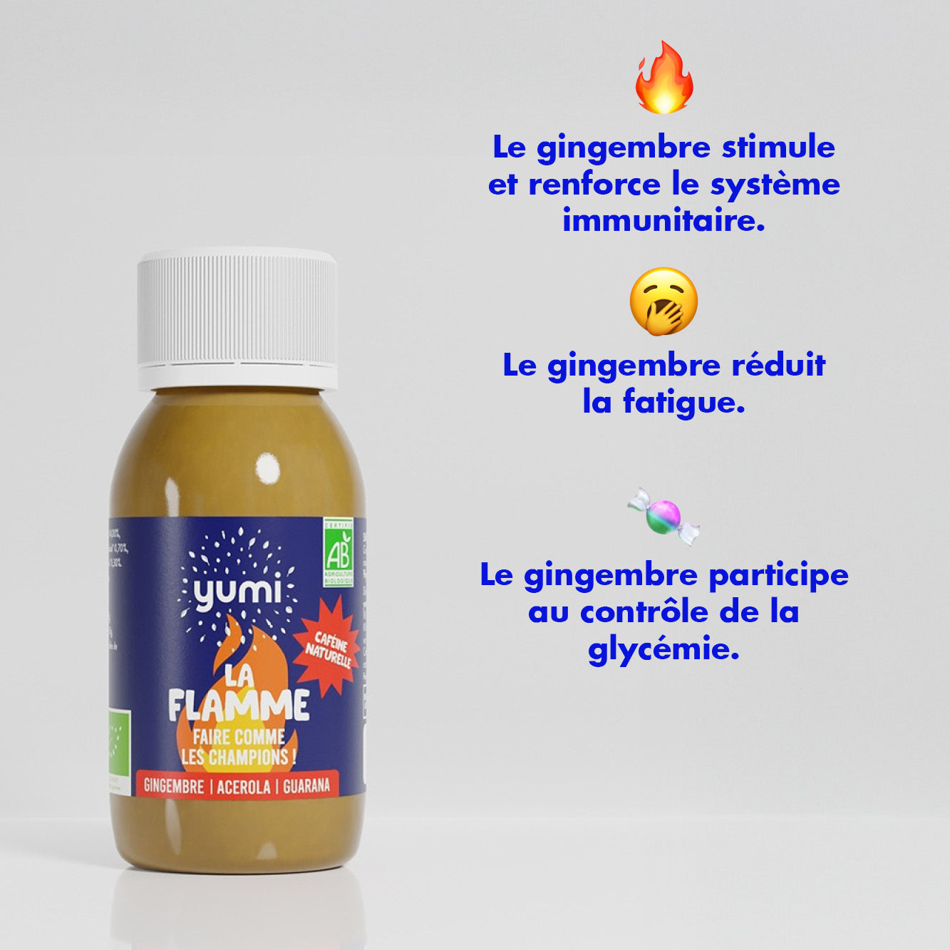 Coffret de shots de gingembre : La Flamme