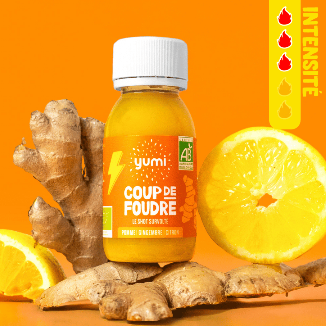 Coffret de shots de gingembre (18%) : Coup de Foudre
