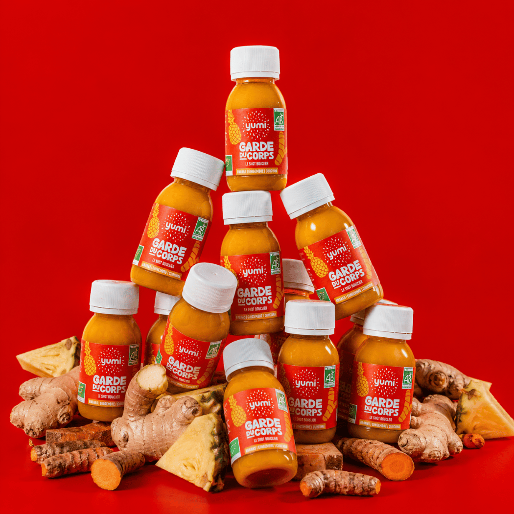 Coffret de shots de curcuma & gingembre : Garde du Corps