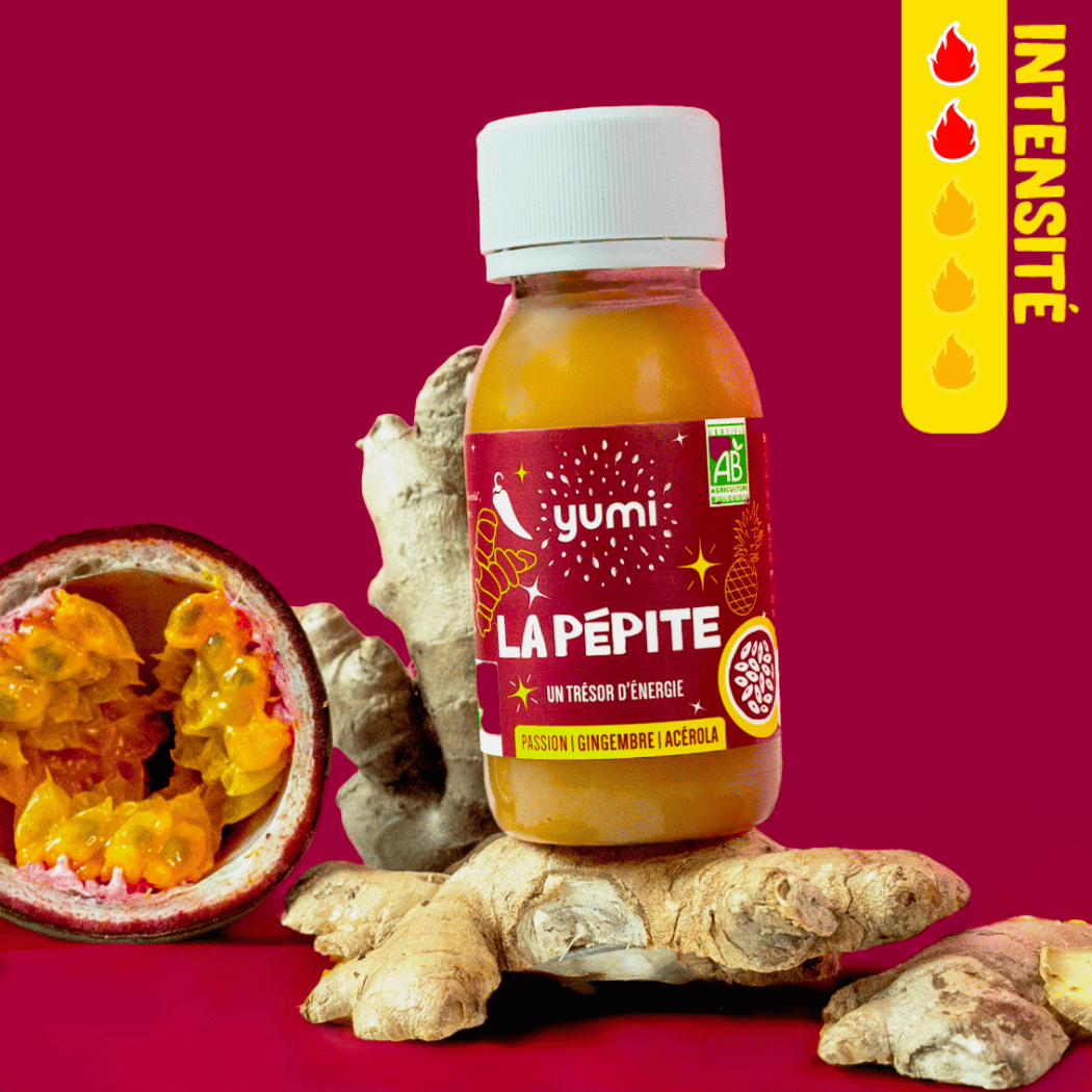 Coffret de shots de gingembre & Vitamine C : La Pépite