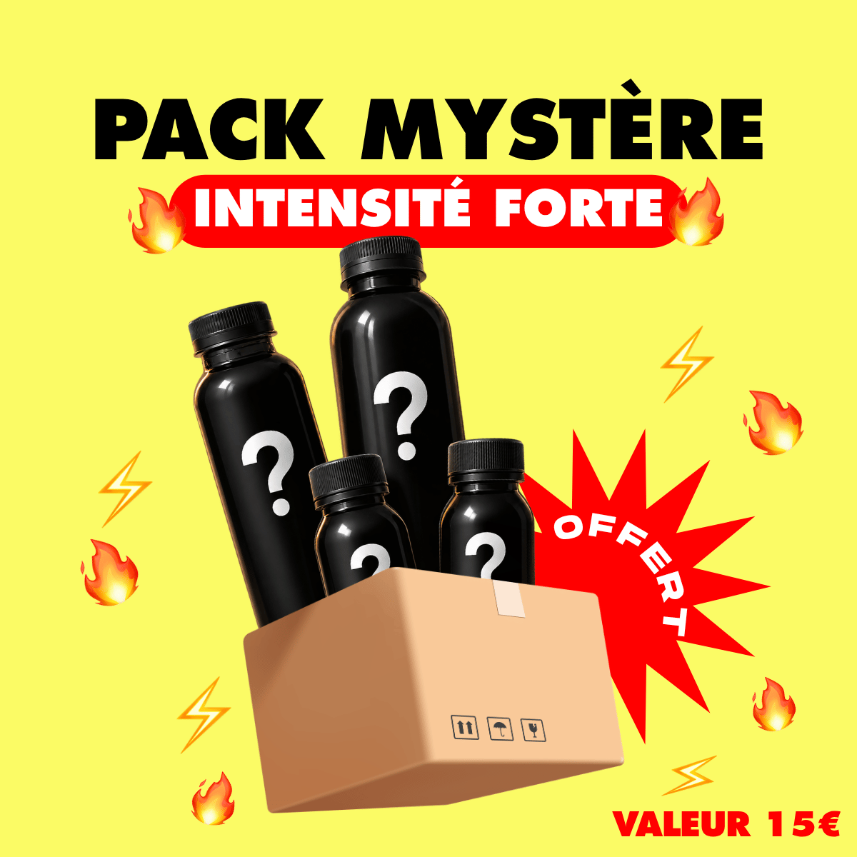 PACK MYSTÈRE x INTENSITÉ FORTE 🔥🔥